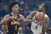 哈登21分米切尔31分 骑士险胜老鹰4连胜